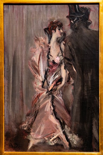 ボールを離れる 作： Giovanni Boldini