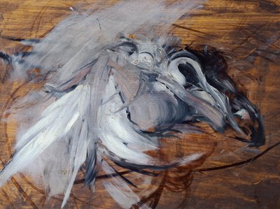 ジョヴァンニ・ボルディーニ（1842-1931）の「レダと白鳥」。 作： Giovanni Boldini