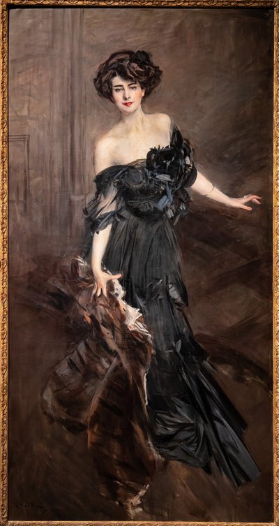 Mademoiselle de Nemidofft 作： Giovanni Boldini