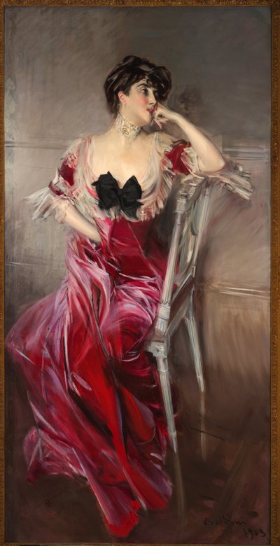 ミス・ベル 作： Giovanni Boldini