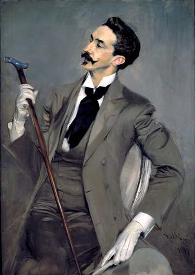 ロバート・ド・モンテスキュー伯爵の肖像 作： Giovanni Boldini