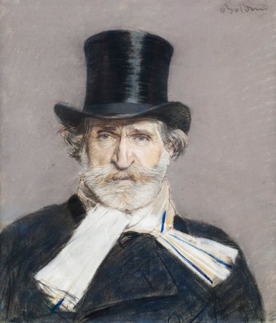 ジュゼッペ・ヴェルディの肖像 作： Giovanni Boldini