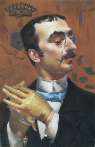 アンリ・ド・トゥールーズ・ロートレックの肖像 作： Giovanni Boldini