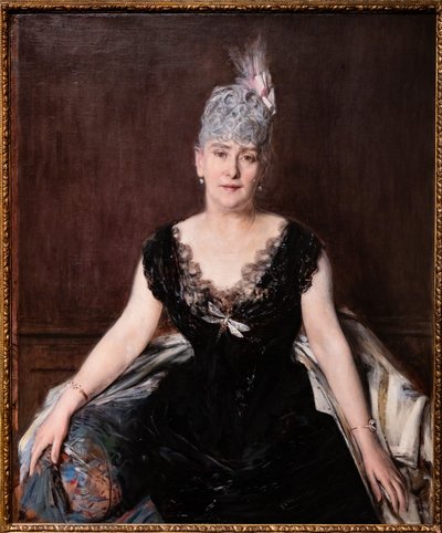 セリグマン夫人の肖像 作： Giovanni Boldini