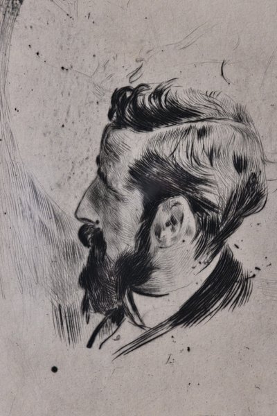 ポール・ヘリューの肖像 作： Giovanni Boldini