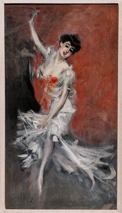 女性ダンサーの肖像 作： Giovanni Boldini
