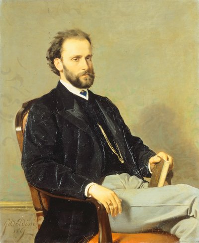 弁護士クラウディオ・コモットの肖像 作： Giovanni Boldini