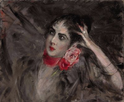 キャサリン・ラジウィル王女、カタジナ・ジェブスカではない 作： Giovanni Boldini