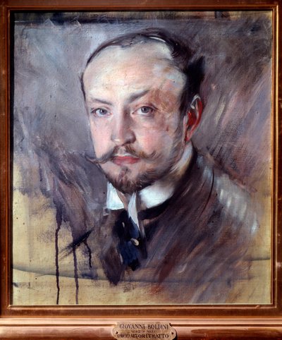 セルフ・ポートレート（油彩・キャンバス 作： Giovanni Boldini