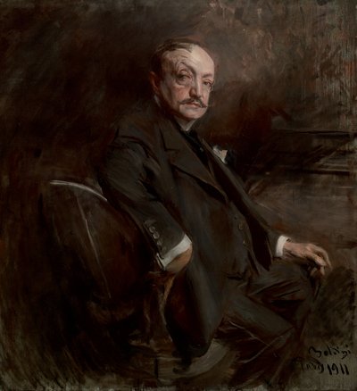 セルフ・ポートレート、1911年 作： Giovanni Boldini