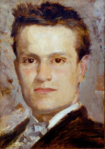 自画像 1865年頃（油彩・紙・板） 作： Giovanni Boldini