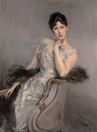 白の女性白の女性1902 作： Giovanni Boldini