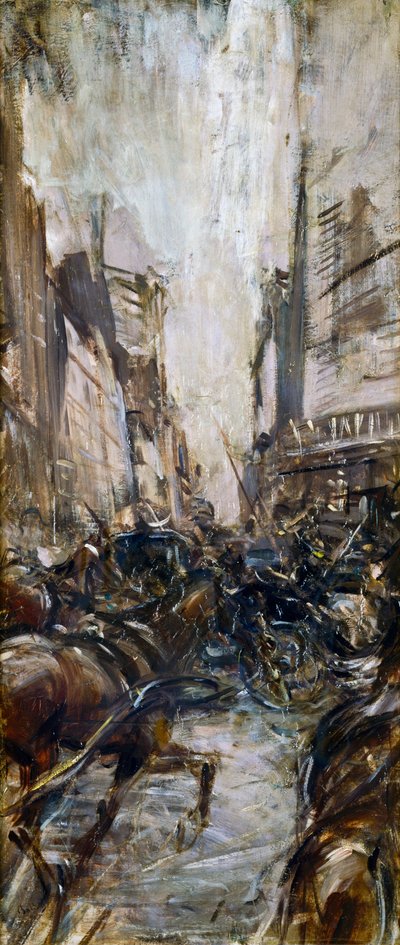 パリの街並み 作： Giovanni Boldini