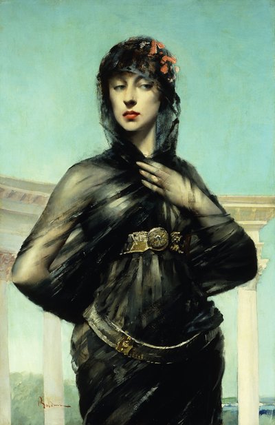 ブラックベール、 作： Giovanni Boldini