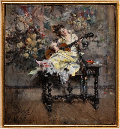 ギタリスト 作： Giovanni Boldini