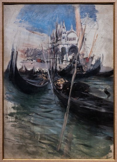 Venetsian Pyhän Markuksen kirkko 作： Giovanni Boldini