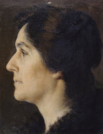 女性の顔 作： Giovanni Boldini
