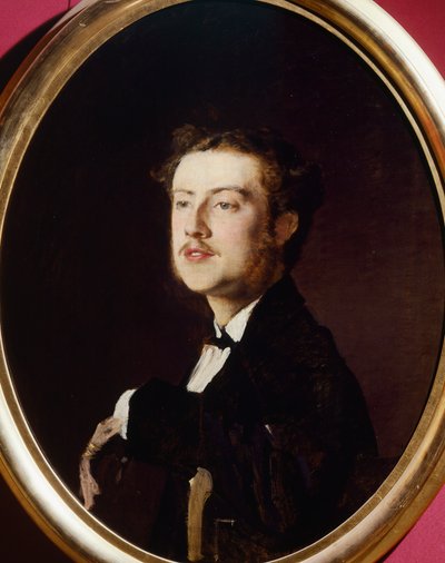 ジョヴァンニ・ボルディーニ（1842-1931）の「座っている若い男 作： Giovanni Boldini