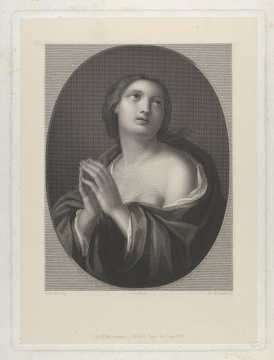 希望の女性の擬人化...、ca。 1835-81。 作： Giovanni Buonafede