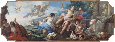 ナクソス島のアリアドネ、あるいは秋の寓話 作： Giovanni Camillo Sagrestani