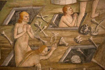 最終判決、1492年 作： Giovanni Canavesio
