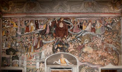 最終判決、1492年 作： Giovanni Canavesio
