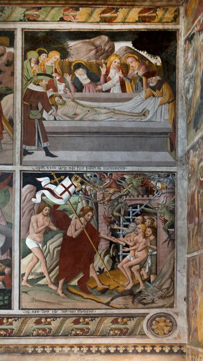 キリストの受難の場面、1492年 作： Giovanni Canavesio