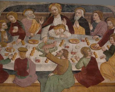 キリストの生涯の場面、1492年 作： Giovanni Canavesio