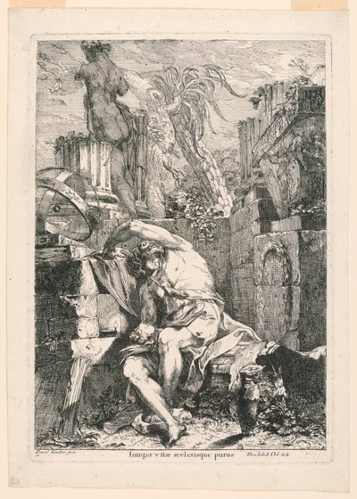 Integer vitae scelerisque pure (Horace, Odes. Book 1,22) 作： Giovanni David