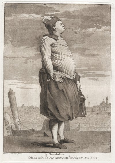 Le Gondolier (ゴンドリエ) 作： Giovanni David