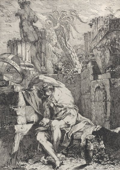 正義の男、カリフォルニア州。 1775年。 作： Giovanni David