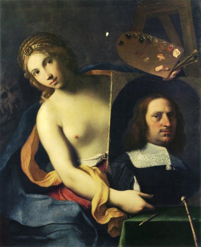 絵画の寓意 作： Giovanni Domenico Cerrini