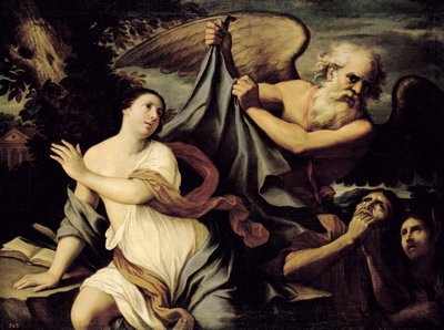 時間は真実を明らかにする 作： Giovanni Domenico Cerrini