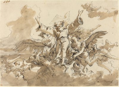 宇宙の創造 作： Giovanni Domenico Tiepolo