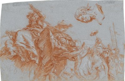  作： Giovanni Domenico Tiepolo