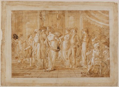  作： Giovanni Domenico Tiepolo
