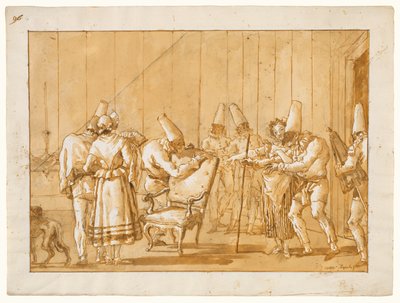  作： Giovanni Domenico Tiepolo