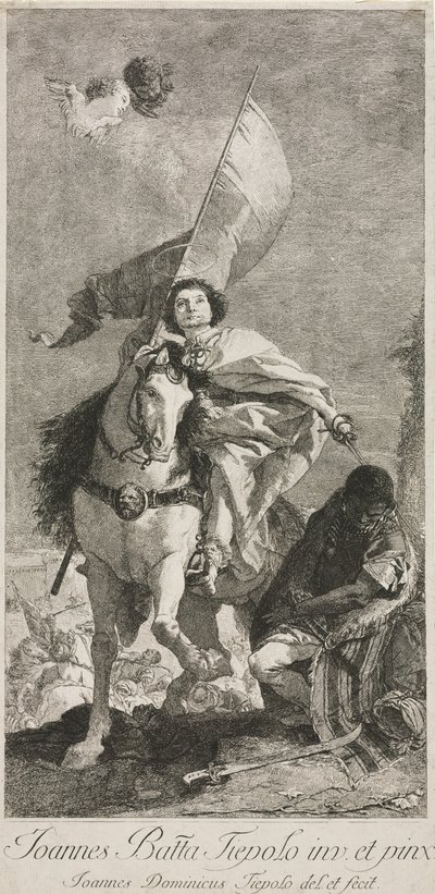 セントジャック。 作： Giovanni Domenico Tiepolo