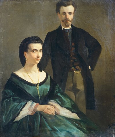 Betrothed 作： Giovanni Fattori