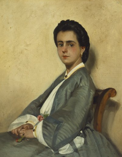 いとこの光、1861 作： Giovanni Fattori