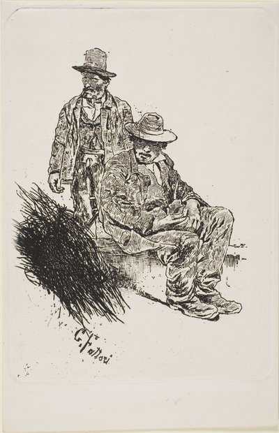 牧夫 作： Giovanni Fattori