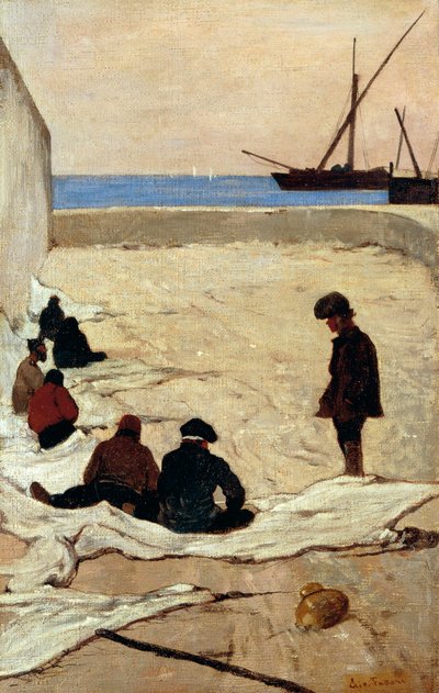 パッチングネット 作： Giovanni Fattori