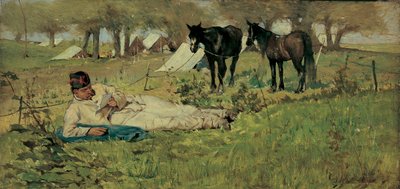 現場への手紙 作： Giovanni Fattori