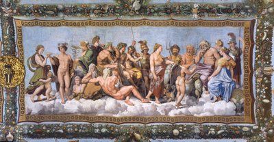 神々の評議会 作： Giovanni Francesco (c.1488 1528) Penni