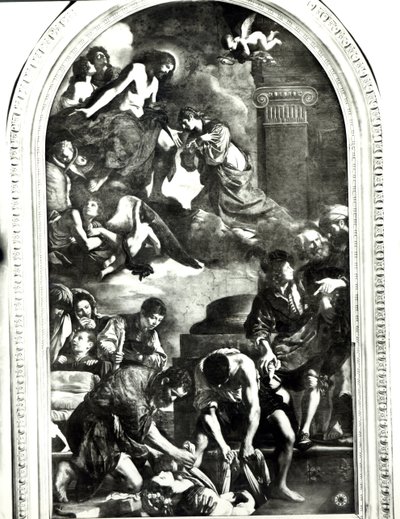 聖ペトロニーラの埋葬 作： Giovanni Francesco Barbieri