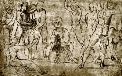 聖ステパノの石化 作： Giovanni Francesco Penni