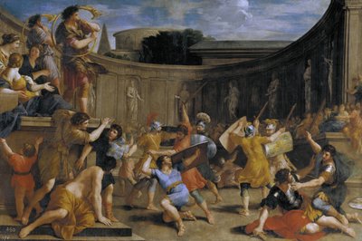 ローマの剣闘士 作： Giovanni Francesco Romanelli