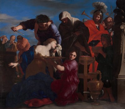 ポリクセナの犠牲。 作： Giovanni Francesco Romanelli