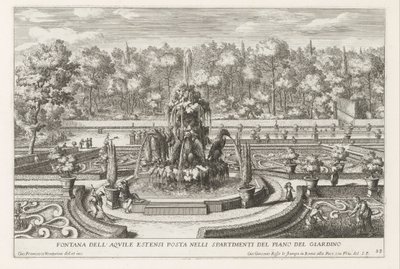 de tuinen van de Villa d