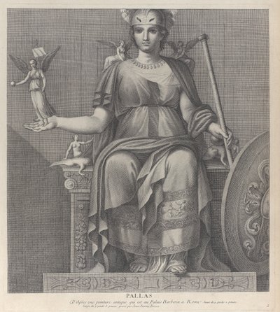 パラス、1680-1741。 作： Giovanni Girolamo Frezza